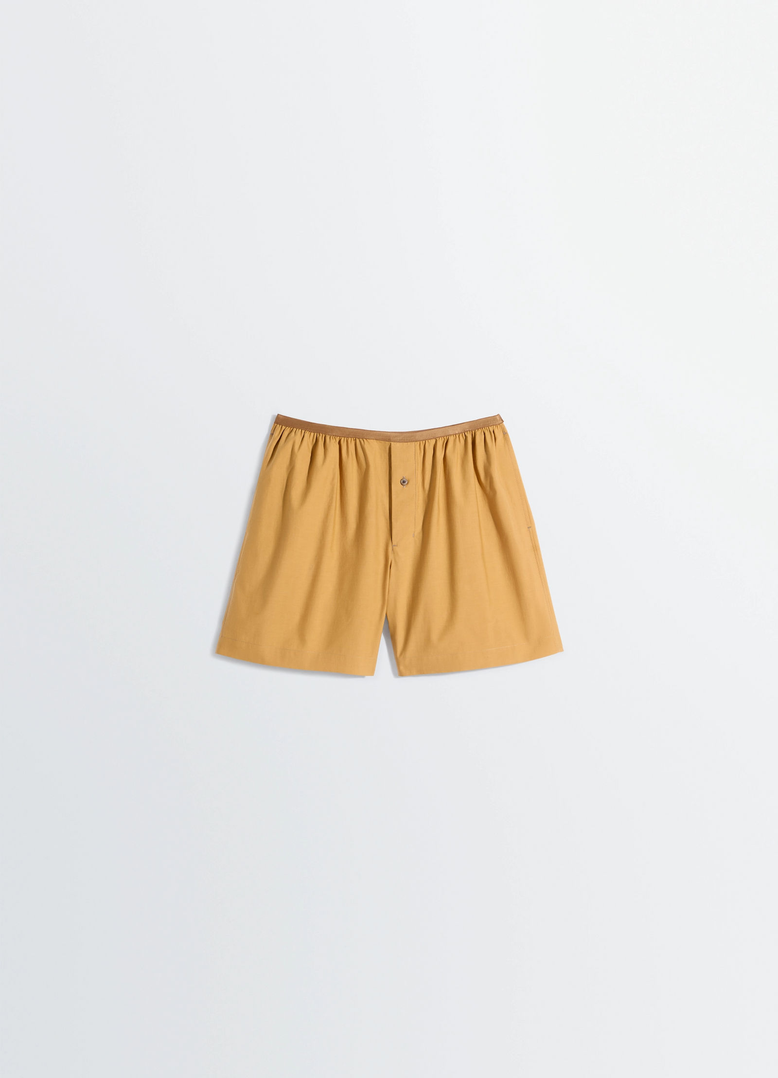 Boxershorts aus gewaschener baumwoll-seiden-mischung