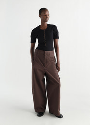 LARGE CHINO IN COTTON TWILL