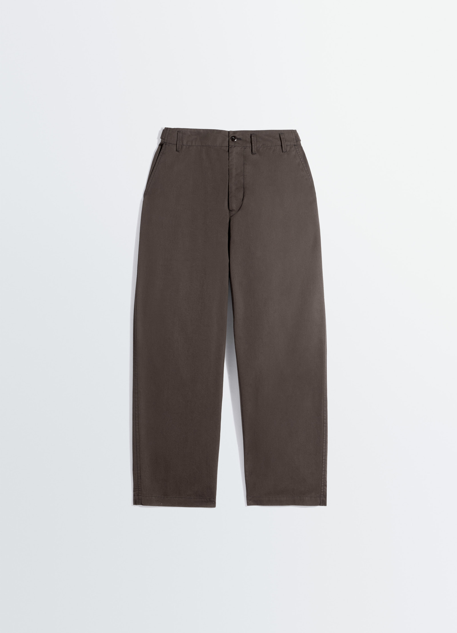 Tapered workwear pants in cotton twill