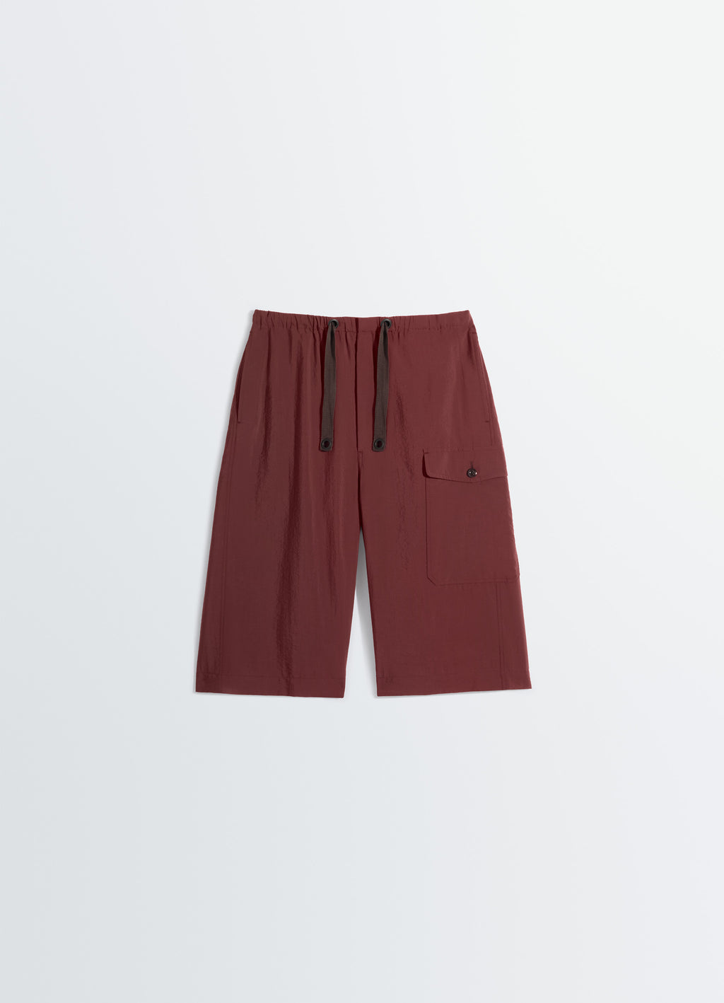 Cargo easy shorts in washed technical cotton