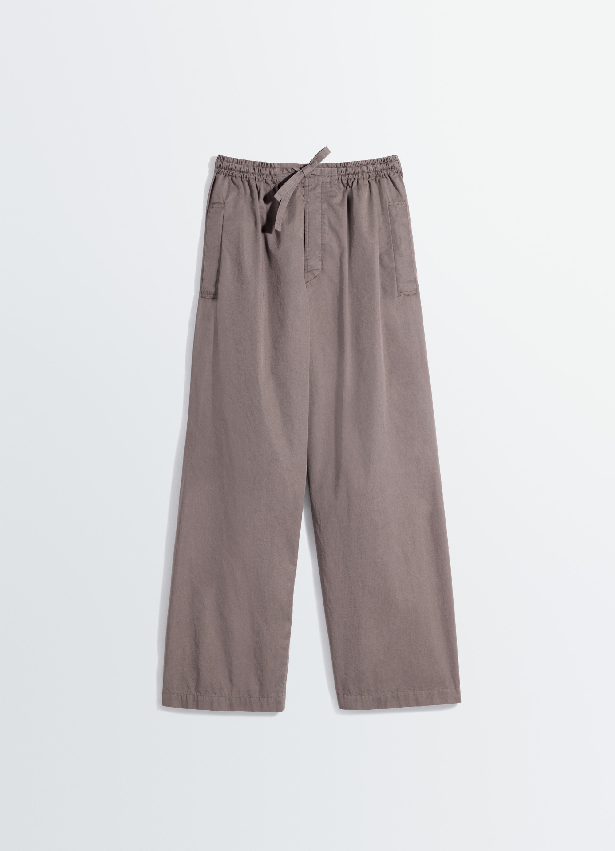PYJAMA PANTS IN LIGHT COTTON TWILL - Purple Iris - Light Cotton