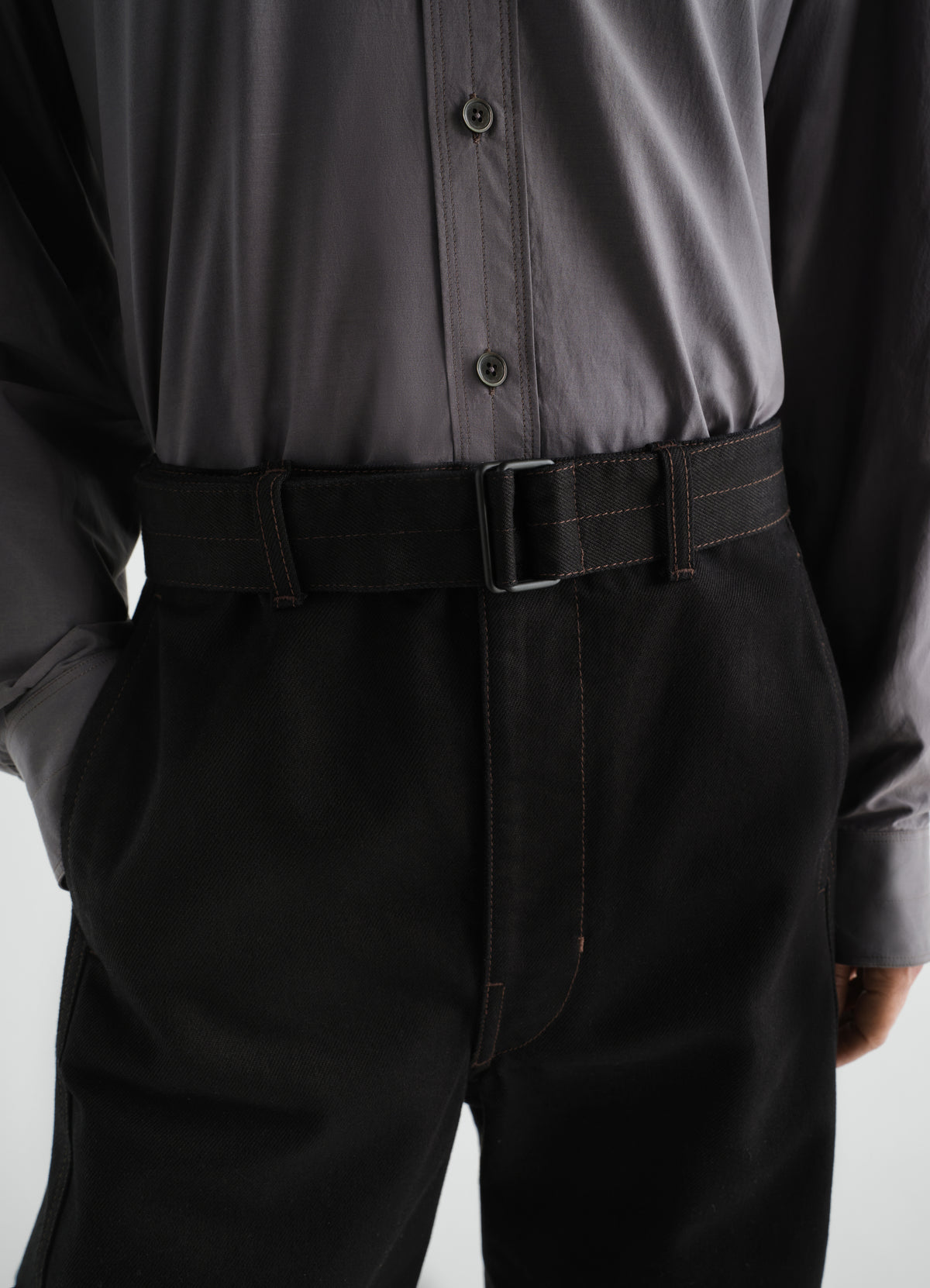 PANTALON TWISTED CEINTURÉ