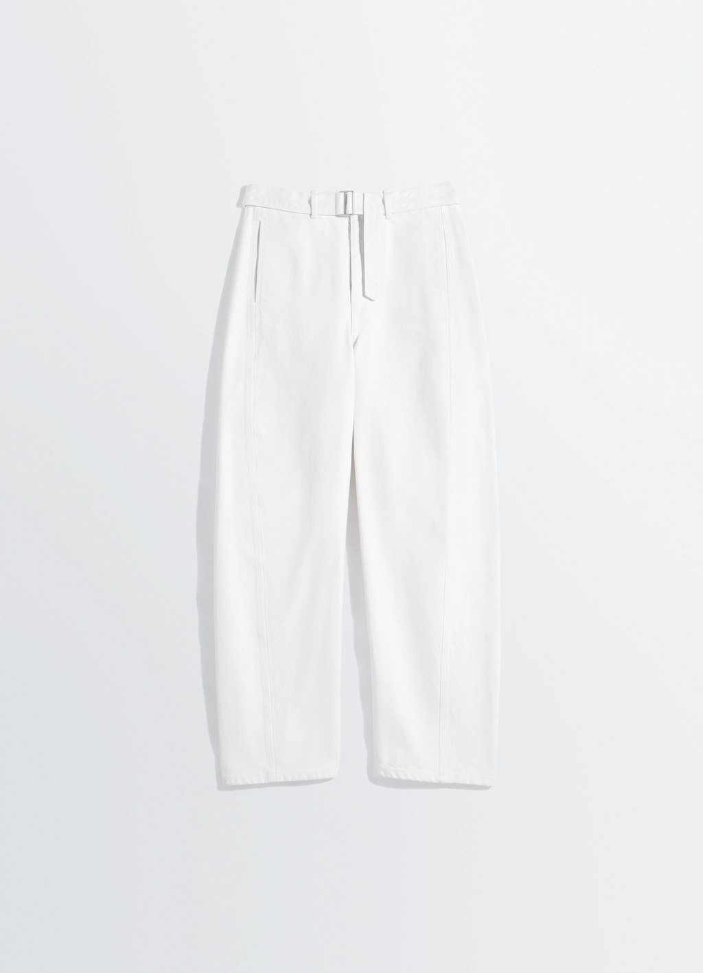 트위스트 벨트 데님 팬츠