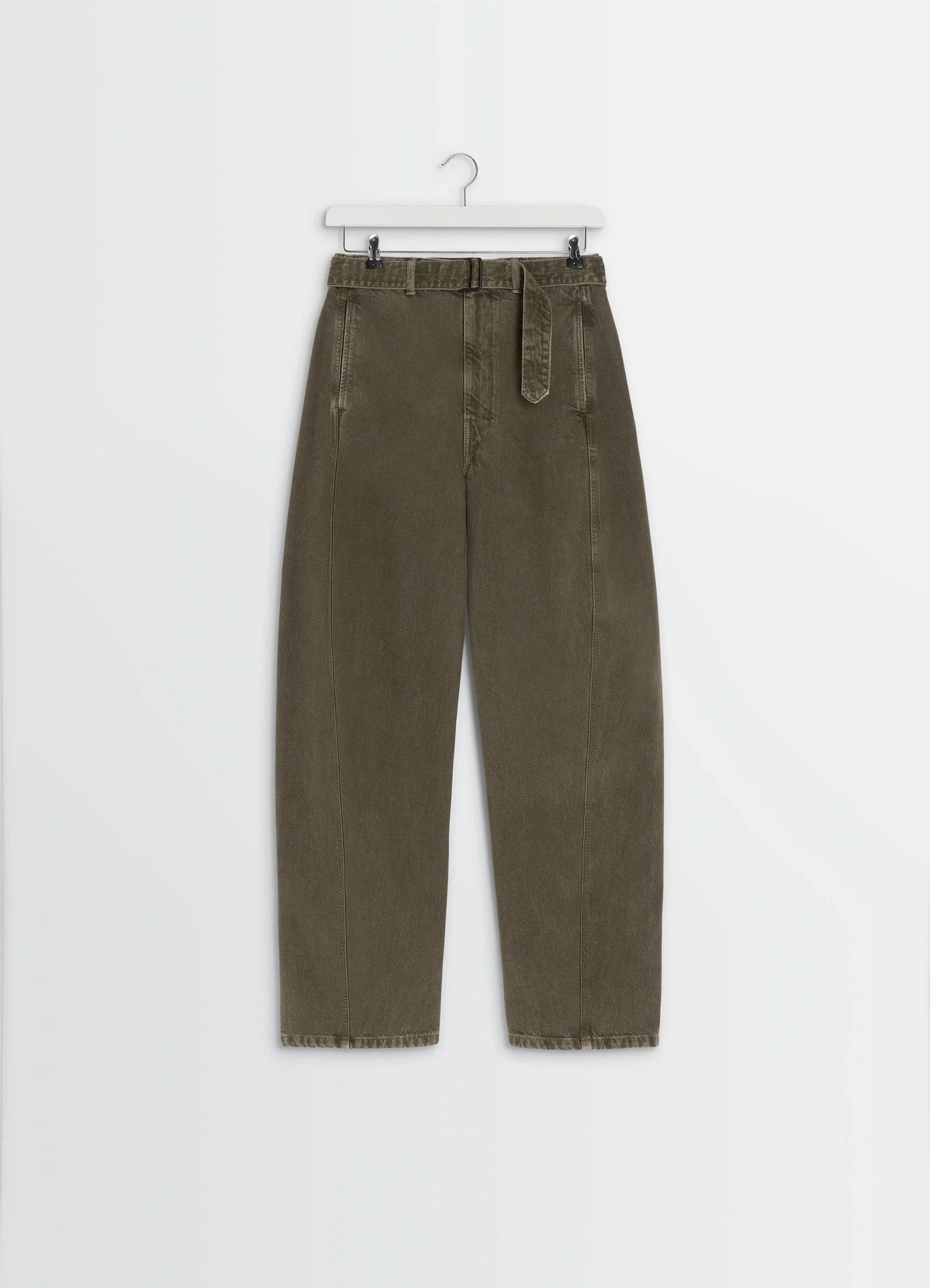 パンツ LEMAIRE Twisted Pants 'Green/Blue' メンズ デザイナーパンツ | LEMAIRE