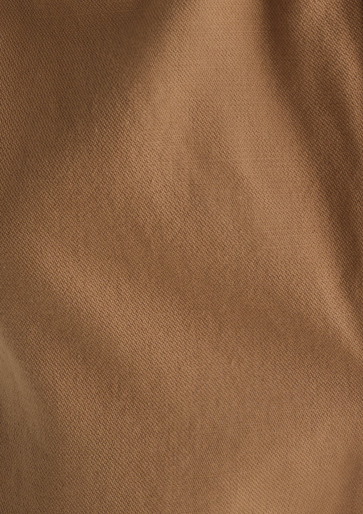 Twisted belted pants in dyed heavy broken twill
