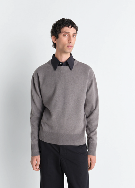 クルーネックセーター - Wolf - Cashmere Wool - ユニセックス | LEMAIRE