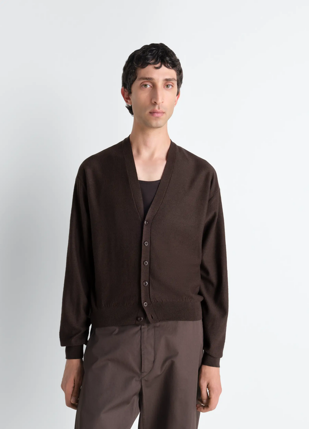 ツイストカーディガン