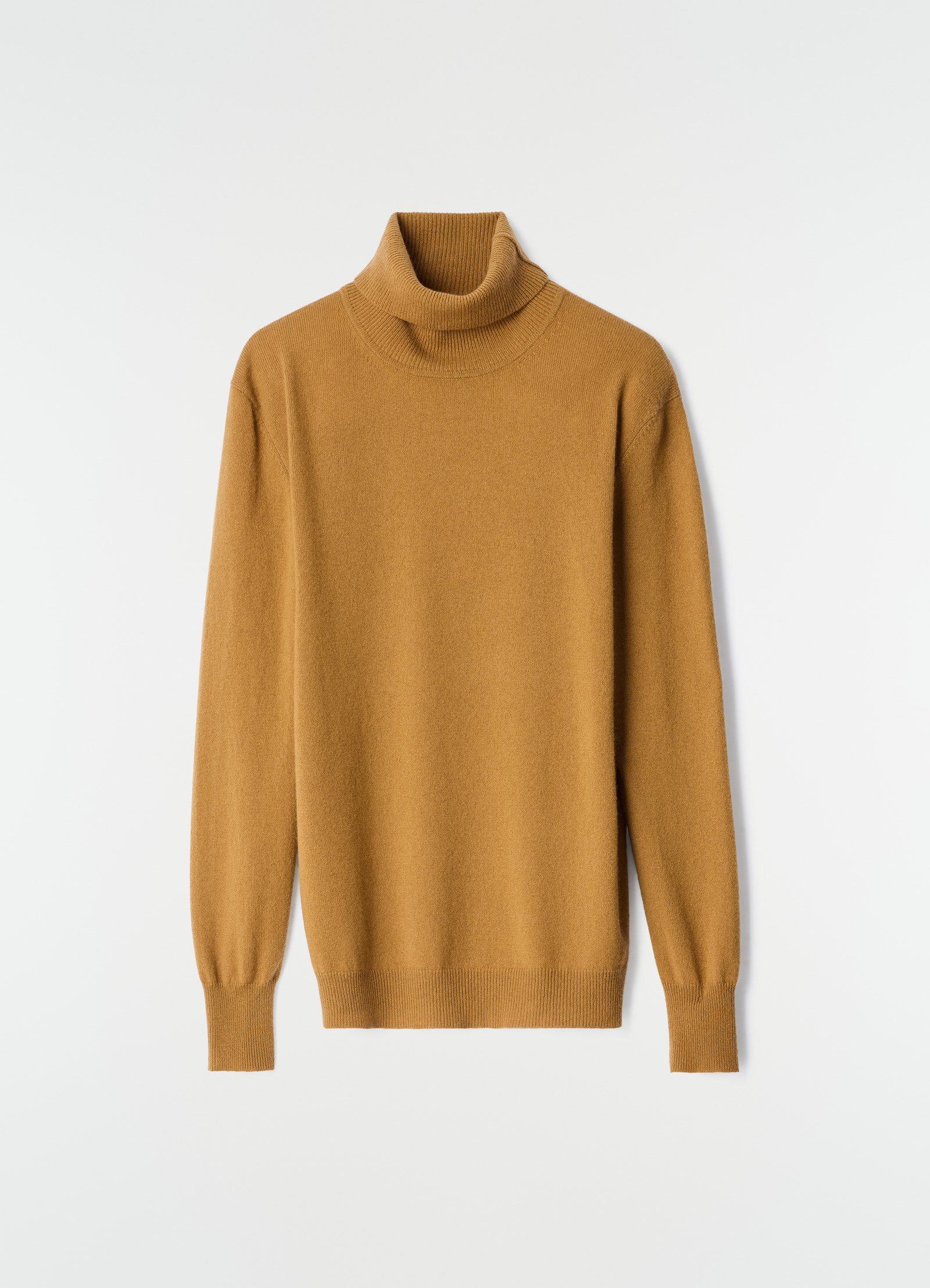Stand-collar sweater in cashmere