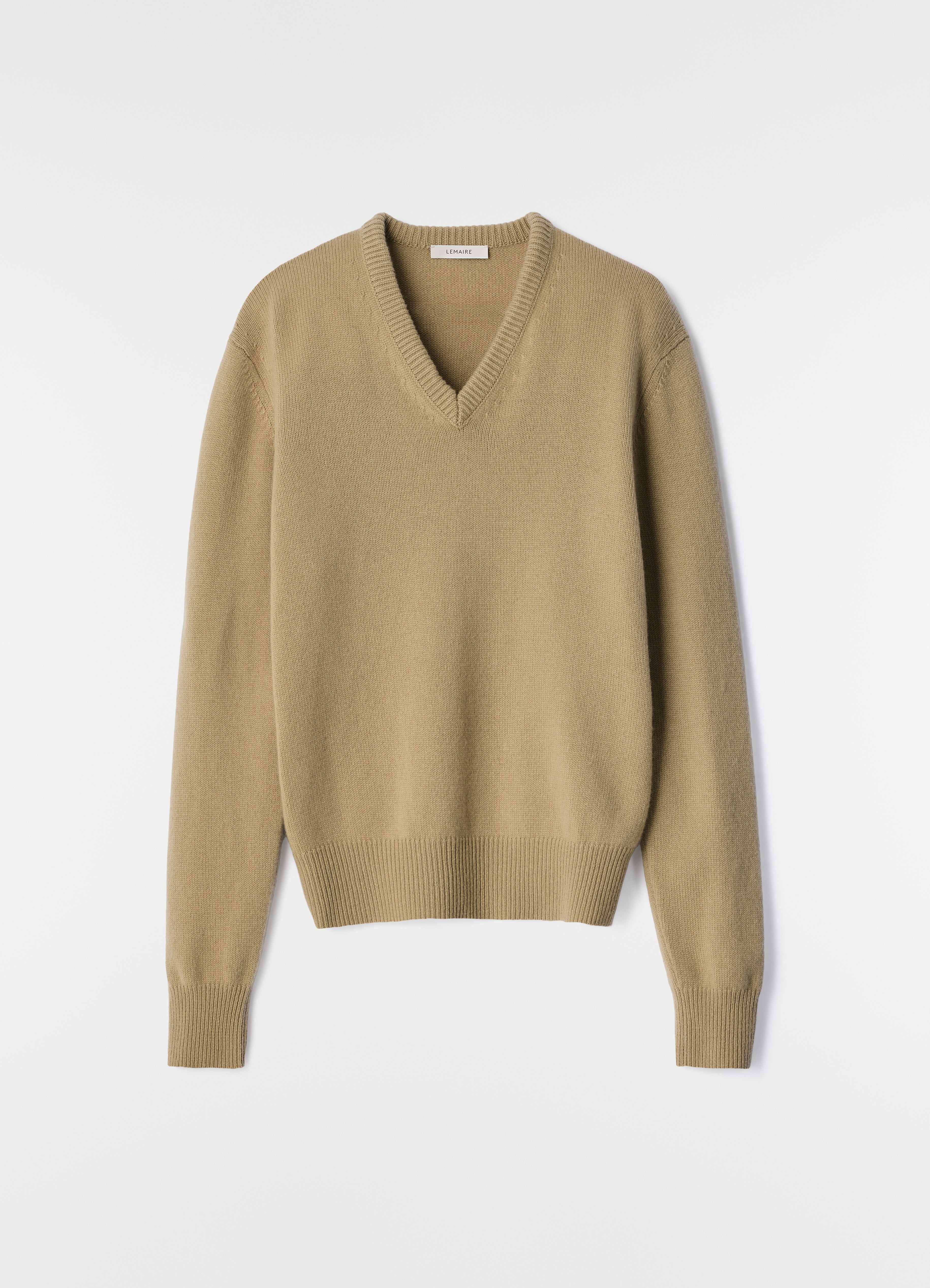カシミヤのVネックセーター - Linden - Cashmere - ユニセックス | LEMAIRE