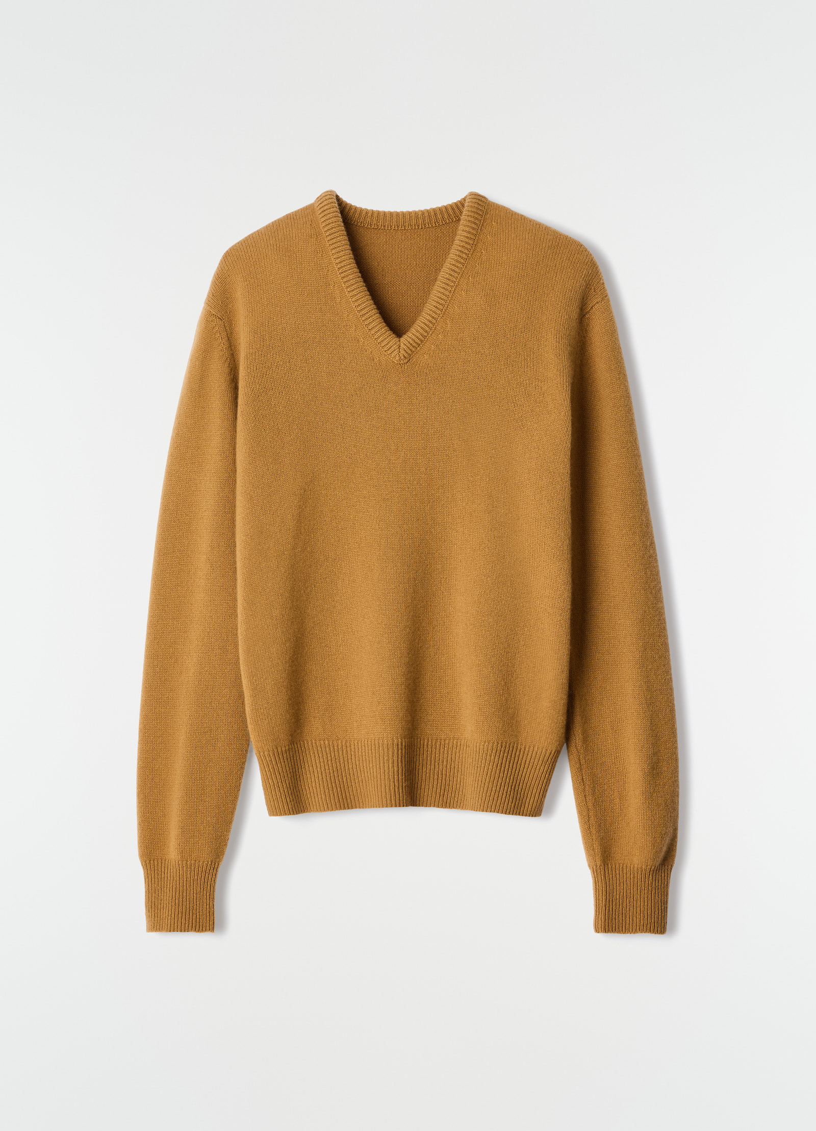V-neck sweater in cashmere