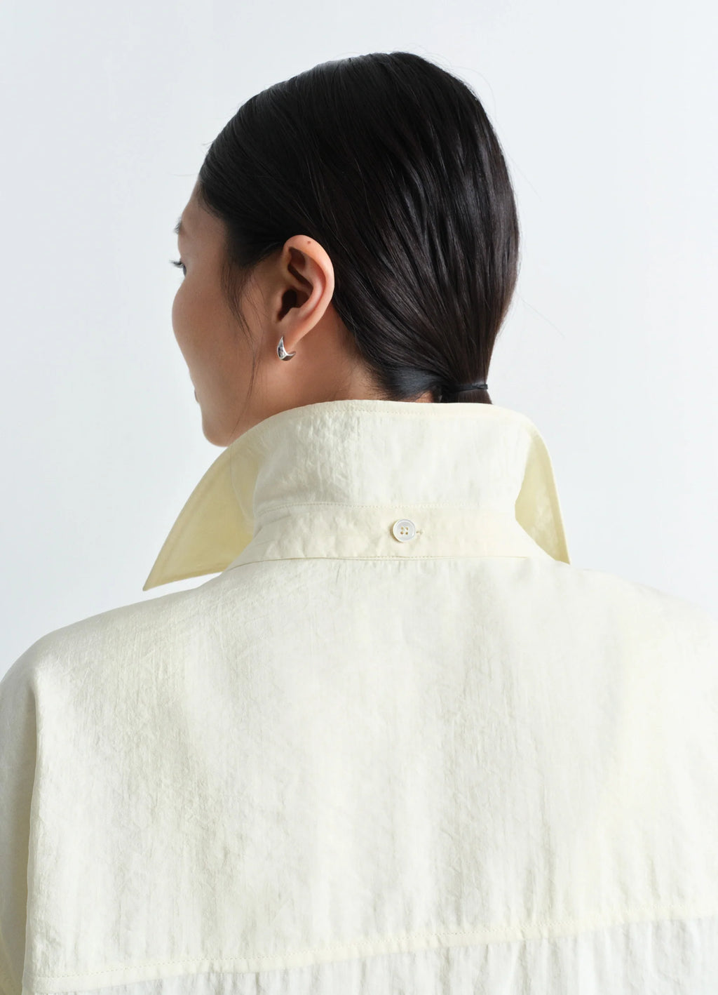 ロング シャツ（タイ付き）