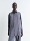 ロング シャツ（タイ付き）