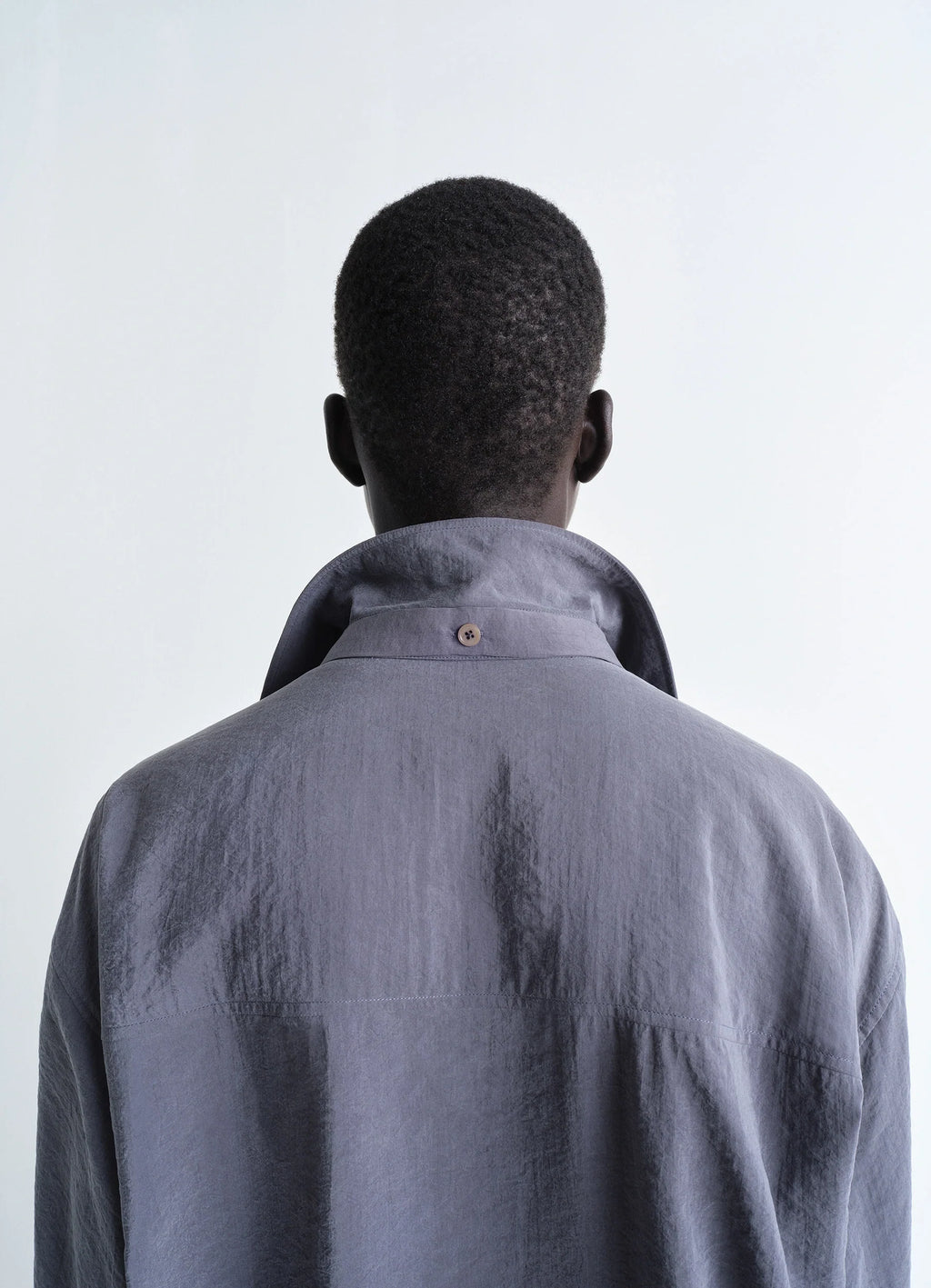 ロング シャツ（タイ付き）