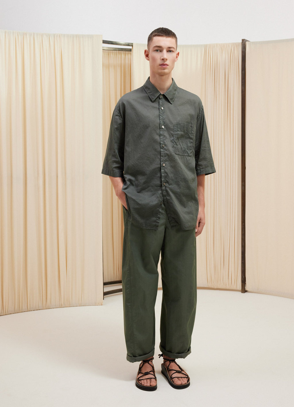 ダブルポケット 半袖シャツ