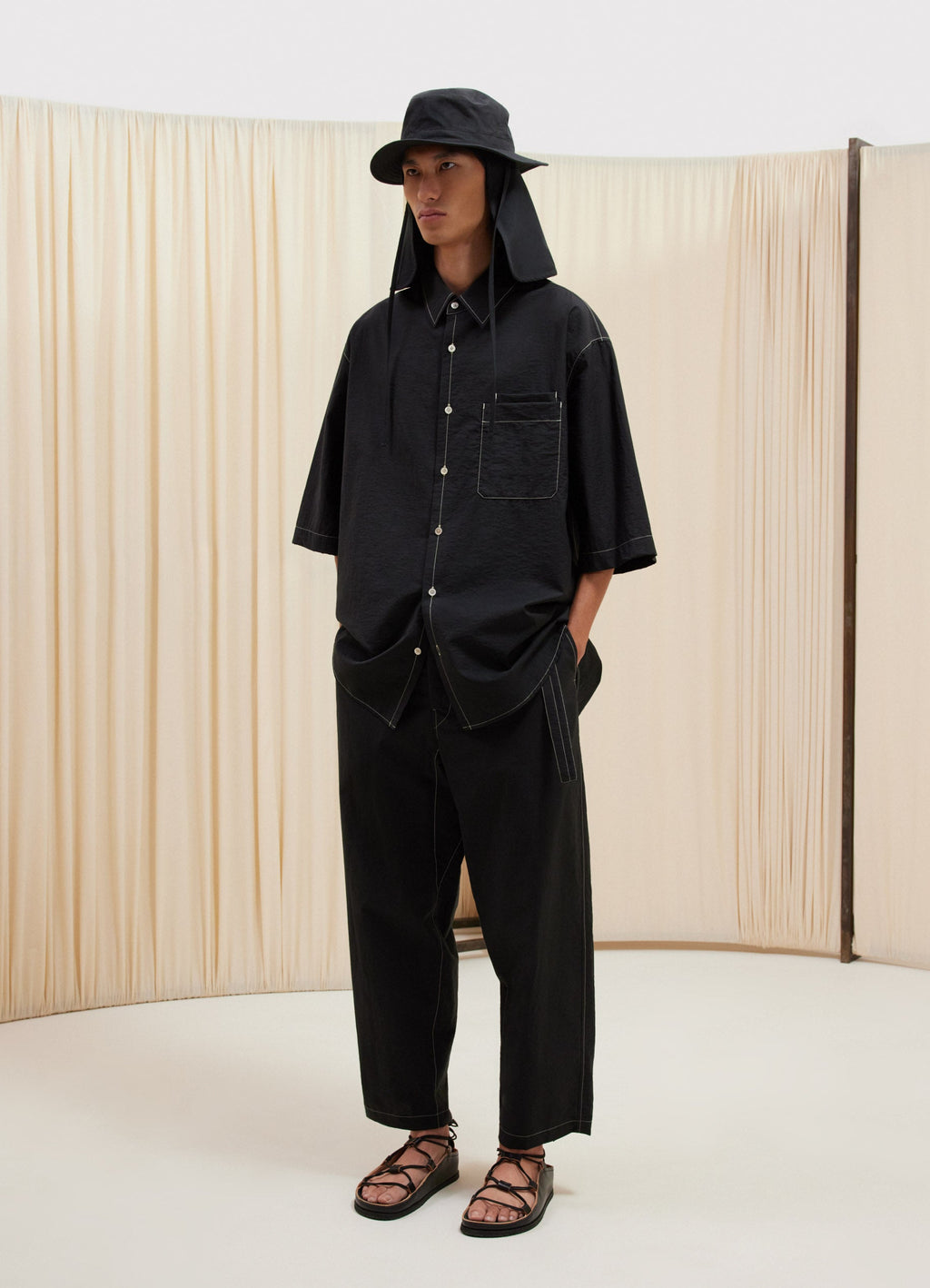 ダブルポケット 半袖シャツ