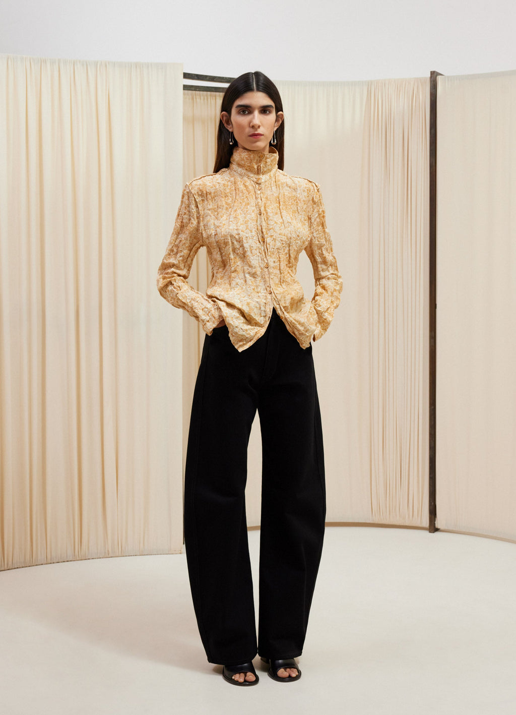 Knitter-betontes Hemd