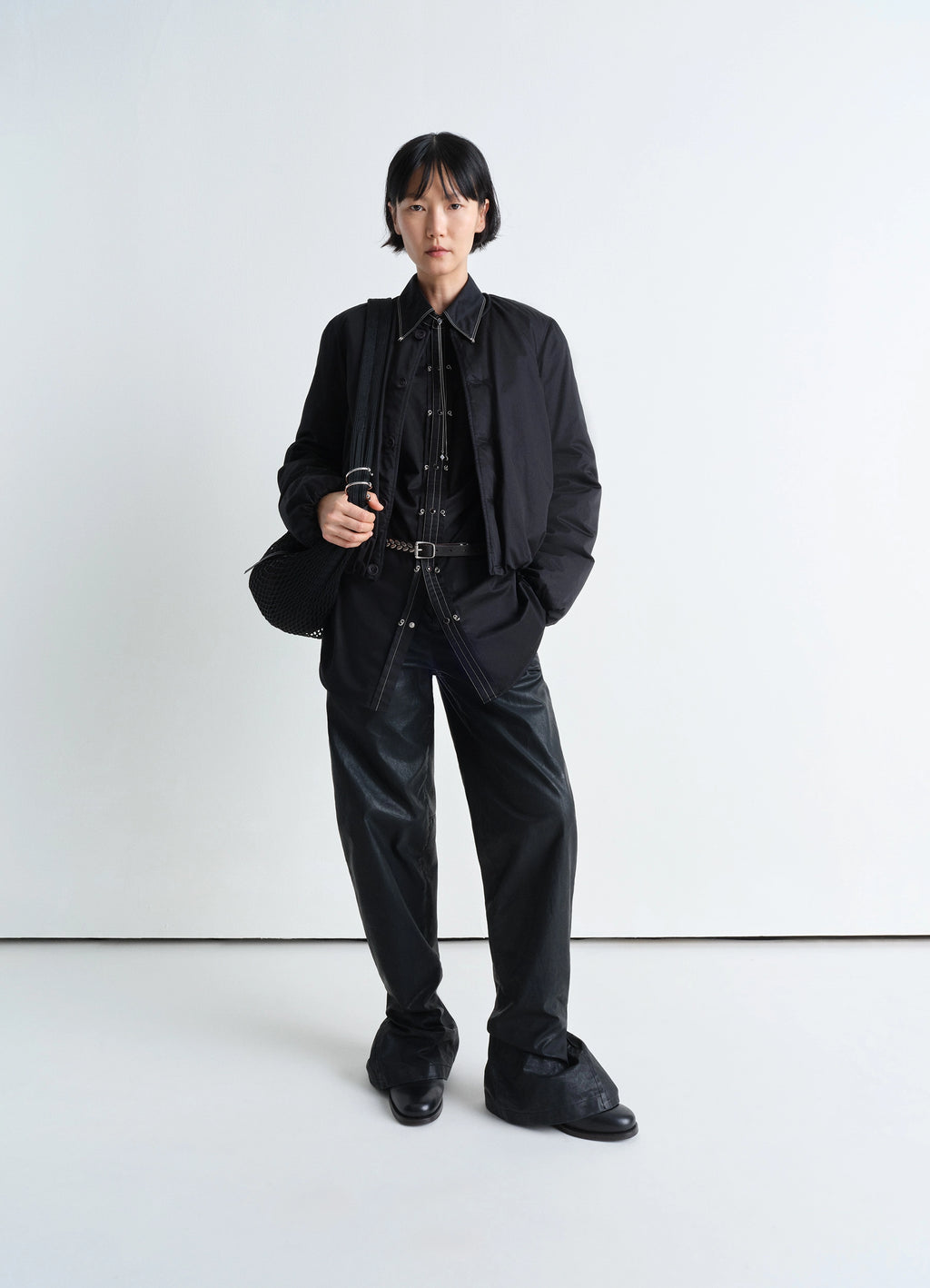 エンベリッシュド メタル シャツ