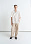 Convertible Shirt in Lightweight Cotton Poplin, model shot, Front View Relaxed Short-Sleeved