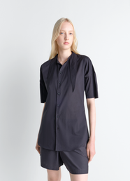 CHEMISE FOULARD EN MOUSSELINE DE COTON LAVÉE