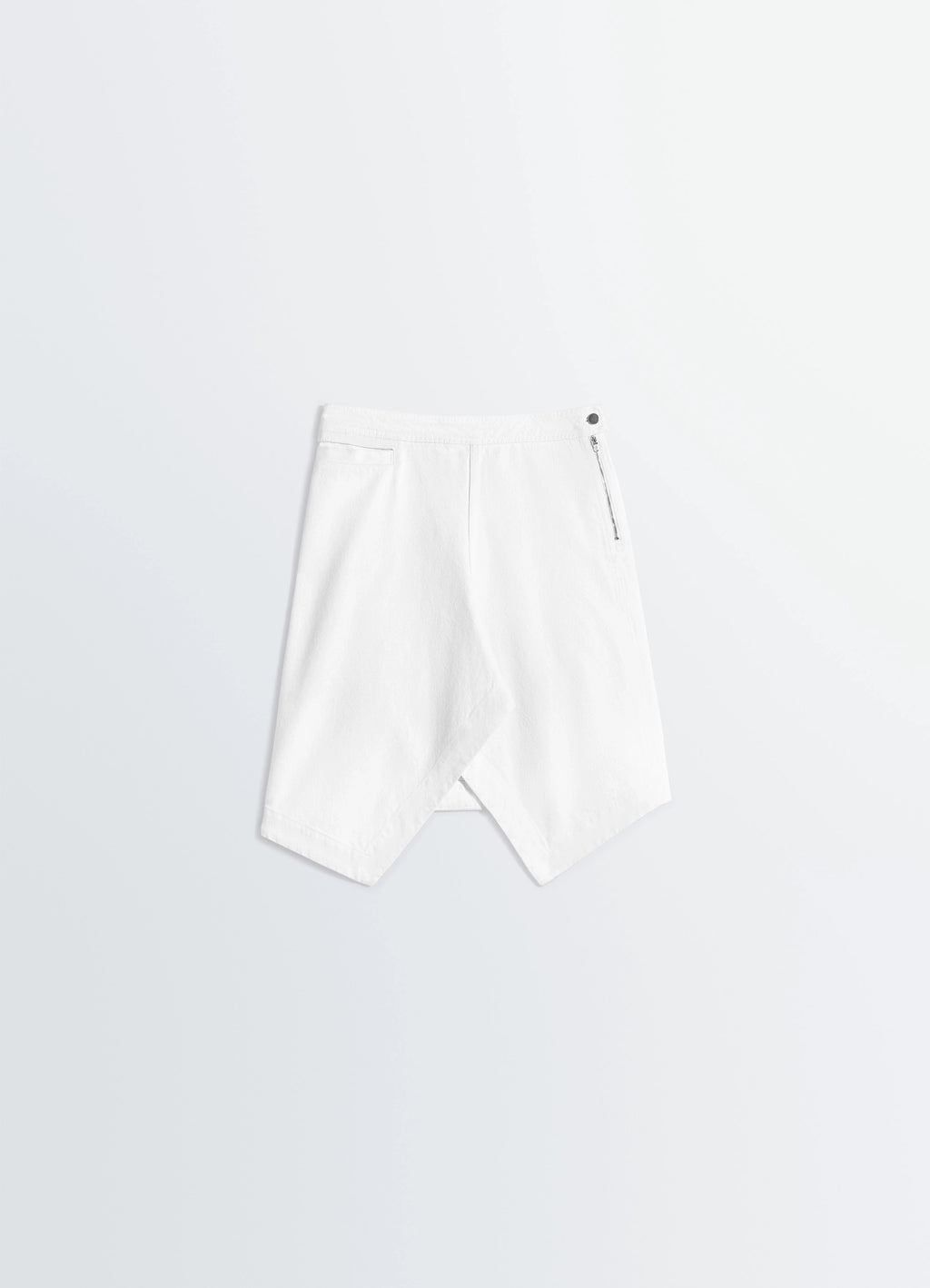 ASYMMETRIC SKIRT IN DENIM