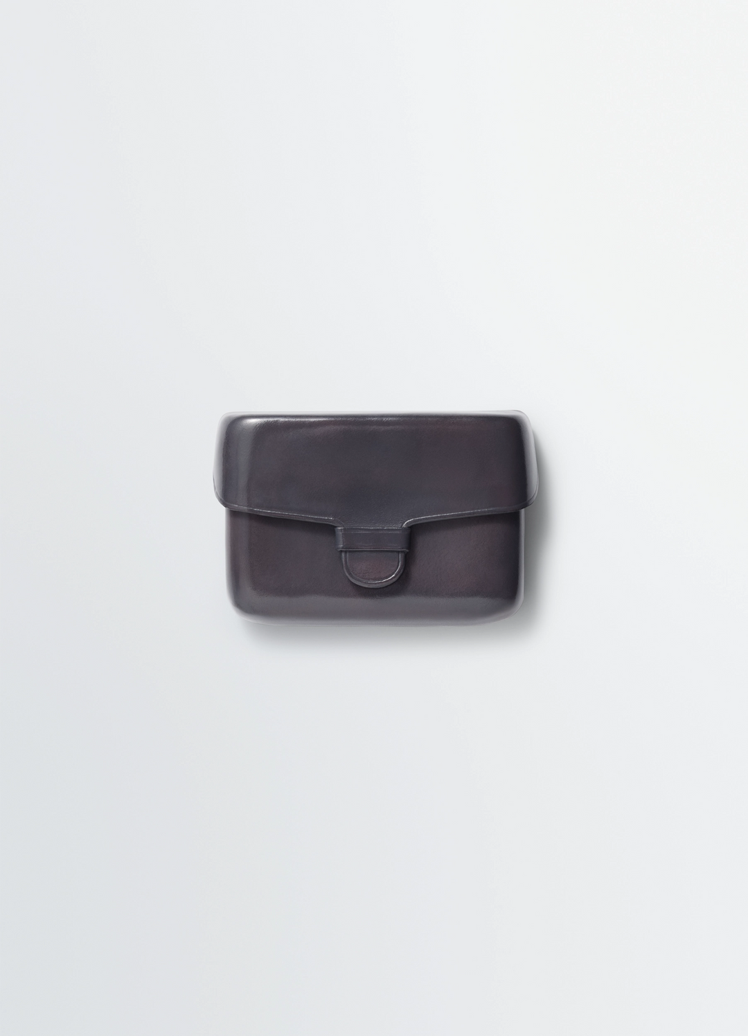 IL BUSSETTO FOR LEMAIRE CARD HOLDER in Vegetable-tanned cowhide, product shot, Front view Compact smooth finish