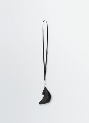 크루아상 크로스바디 동전 지갑