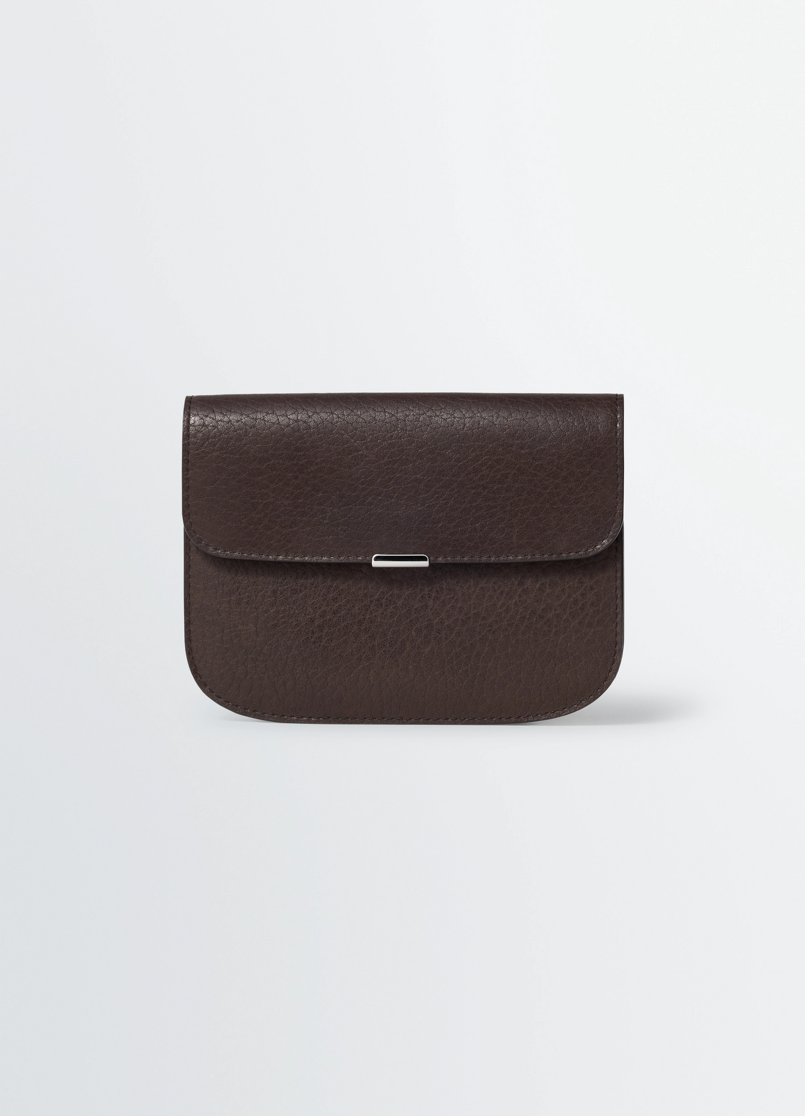 Soft tab wallet in leather