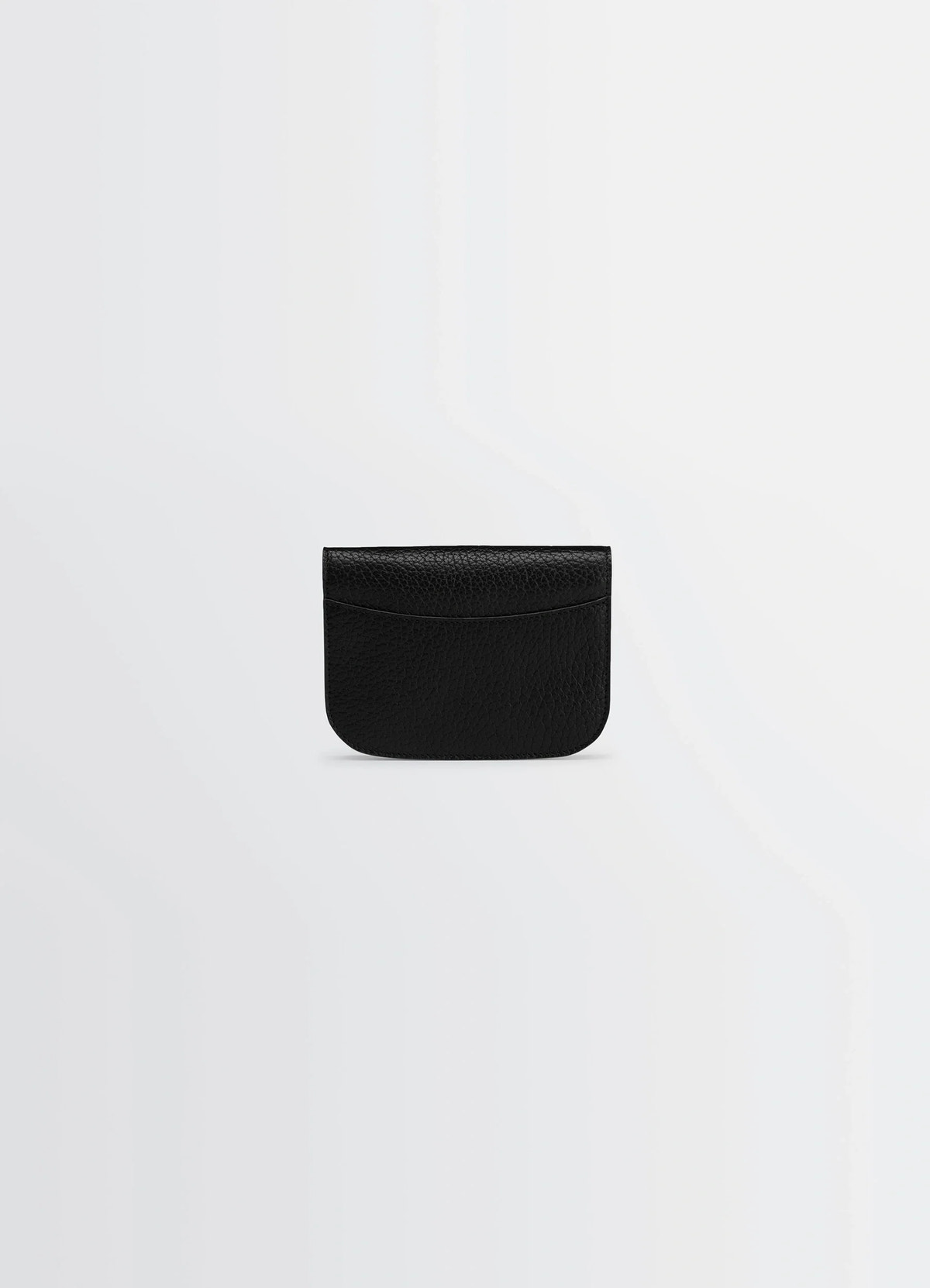 SOFT TAB ウォレット - ブラック - 光沢のあるベジタブルレザー - ユニ SOFT TAB ウォレット - ブラック - 光沢のあるベジタブルレザー - ユニ