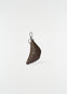 MINI CROISSANT KEYRING IN LEATHER
