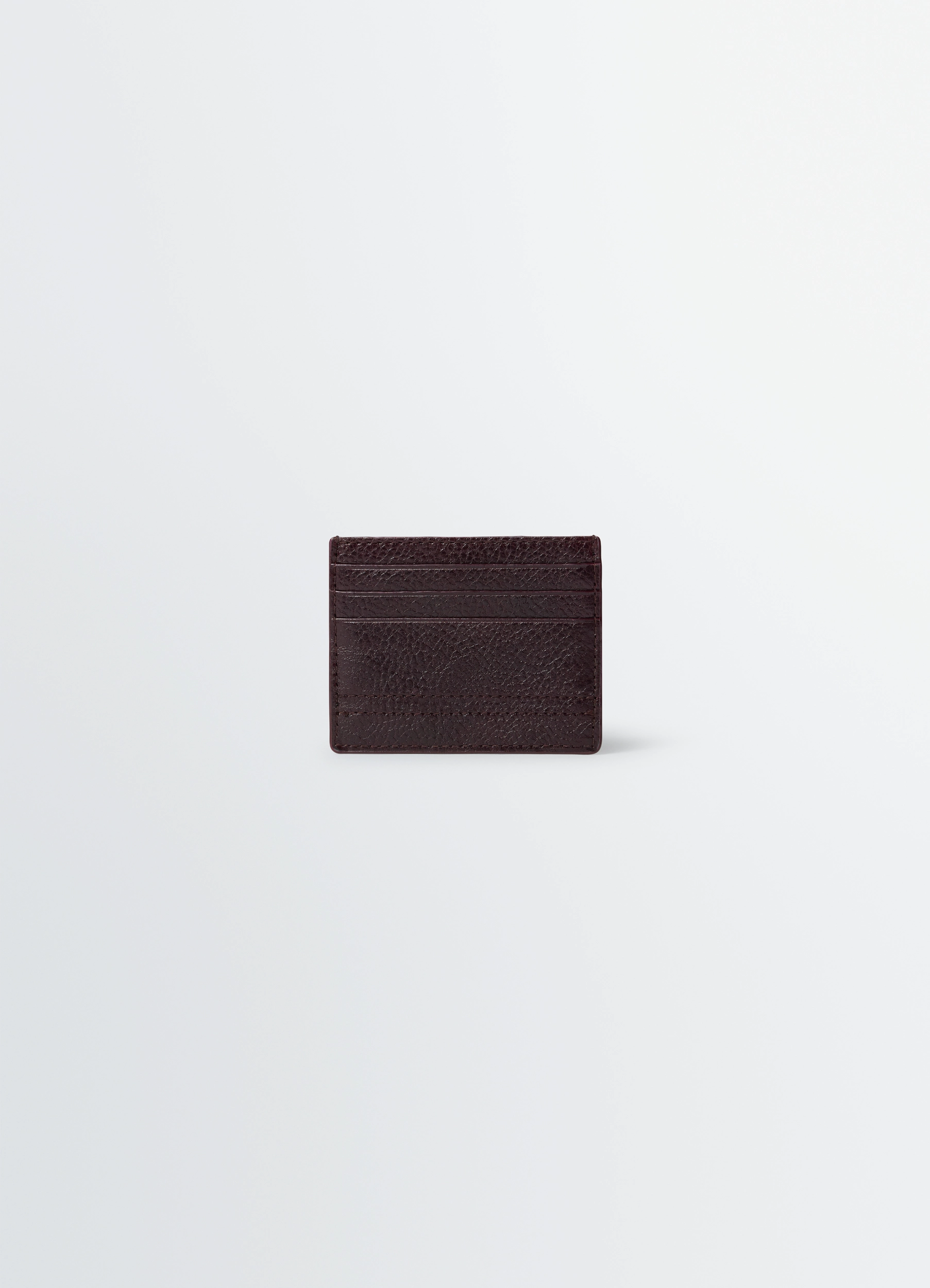 GEAR CARD HOLDER IN LEATHER