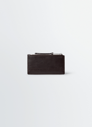 GEAR CARD HOLDER AND COIN PURSE IN LEATHER