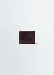 GEAR TRIFOLD WALLET IN LEATHER