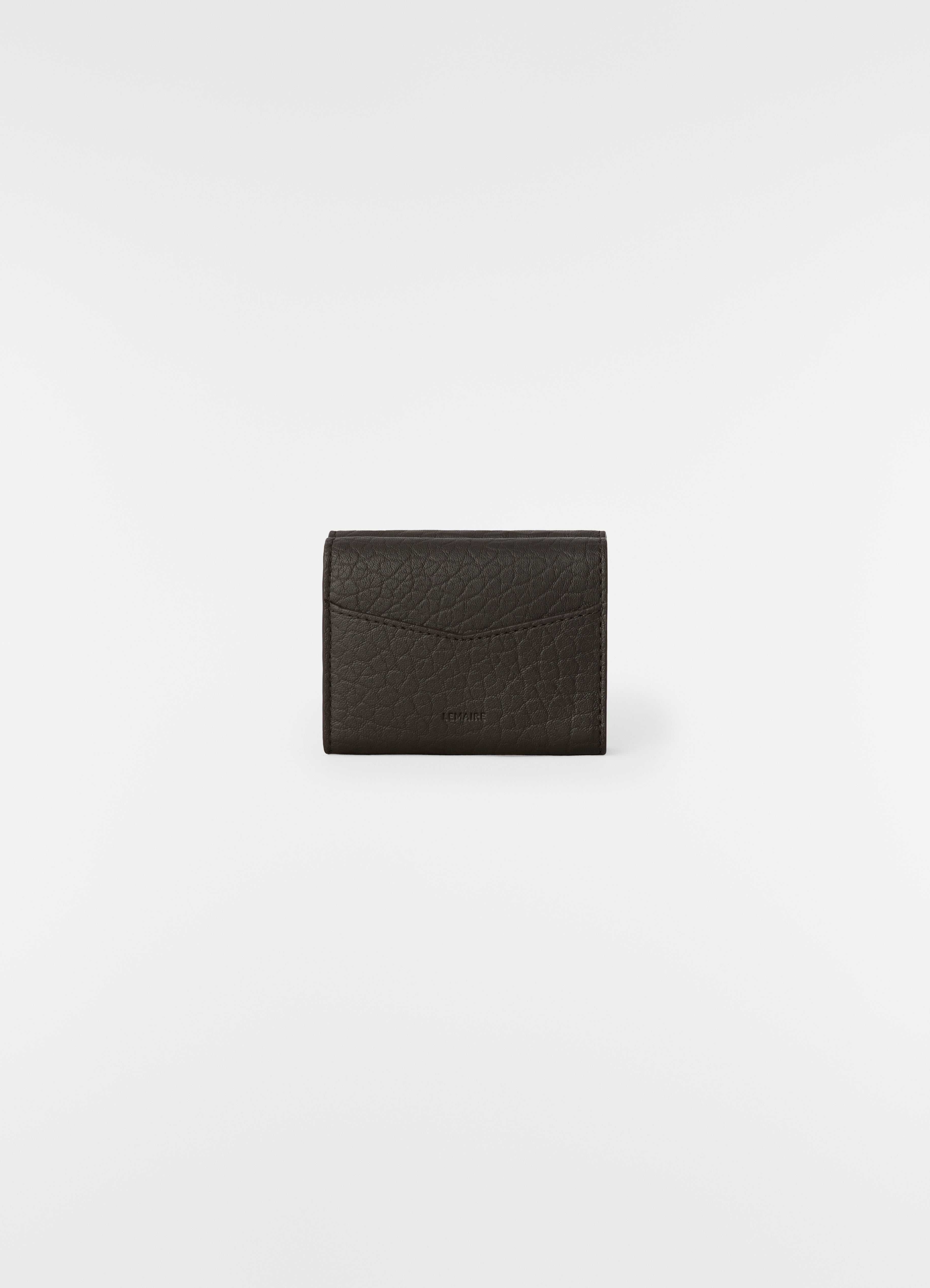 CARTERA DE TRIPLE HOJA GEAR DE PIEL DE CORDERO TEXTURIZADA