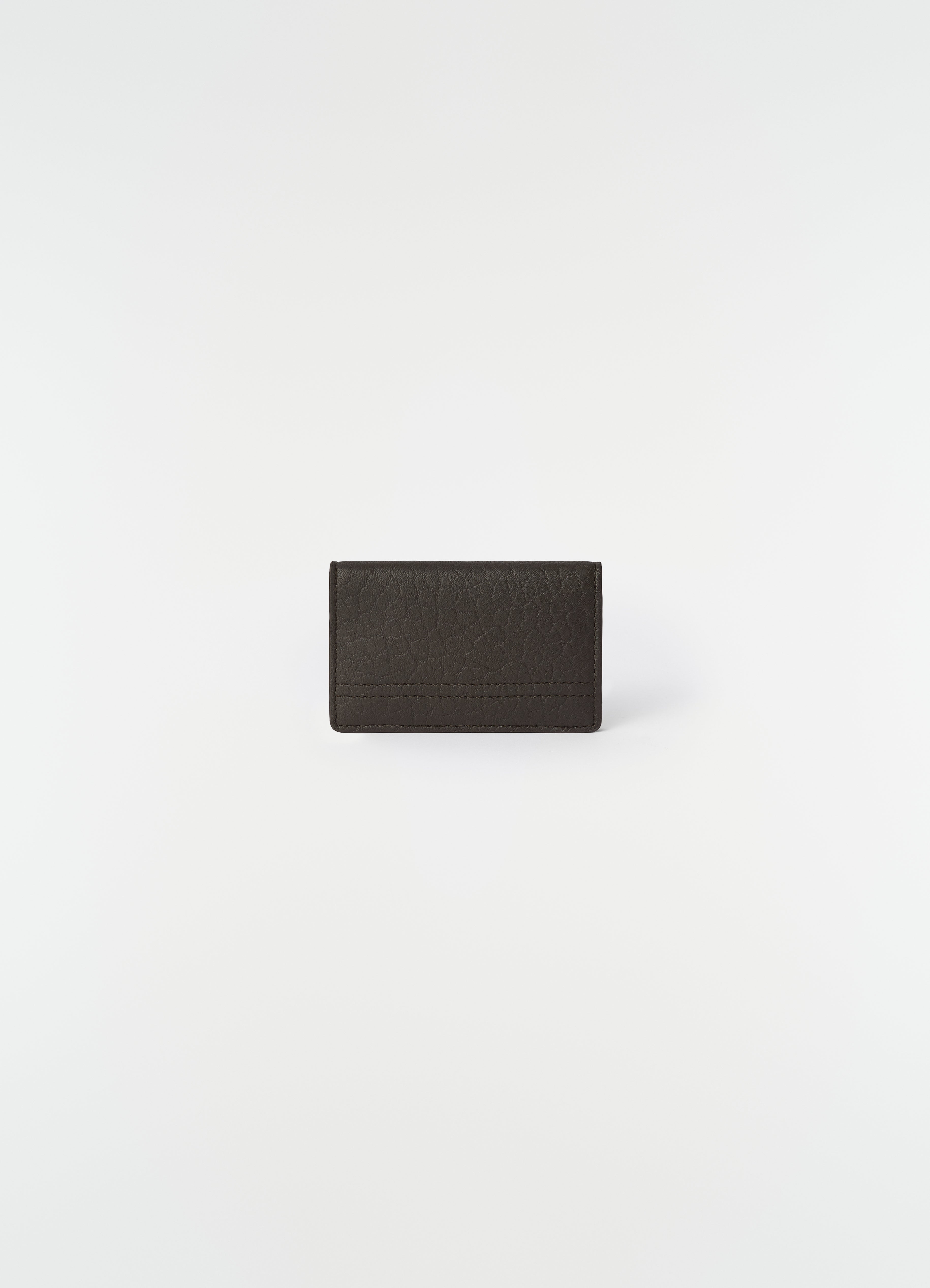 GEAR 三つ折り レザーウォレット - Espresso - グロッシーベジタブル