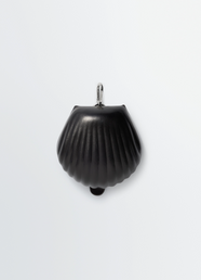 CARLOS SHELL KEY RING IN LEATHER