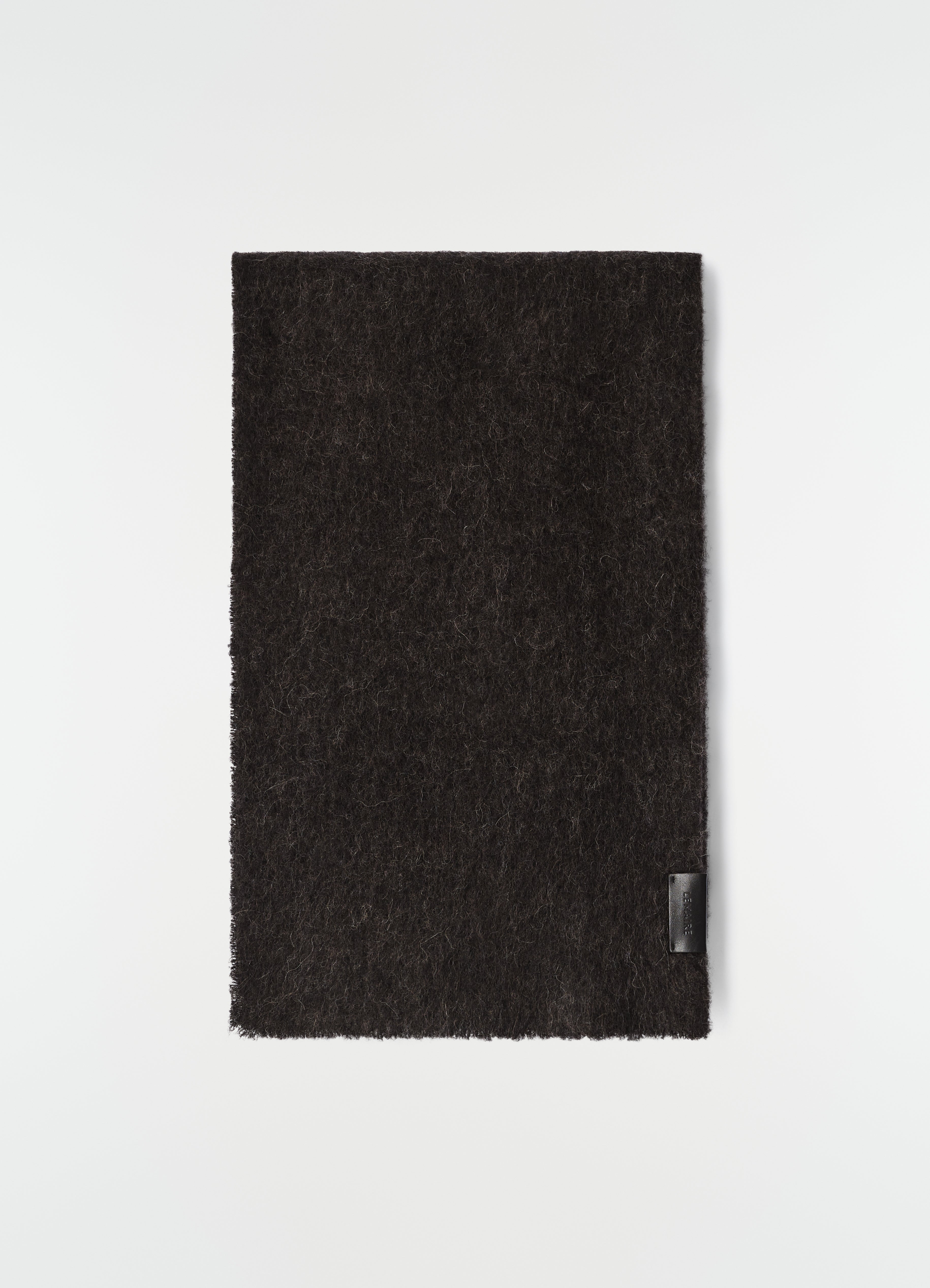 FLUFFY SCARF IN ALPACA WOOL BLEND