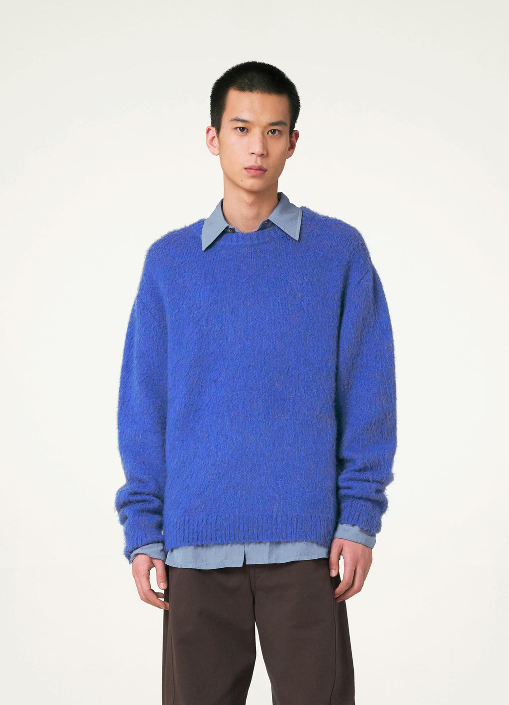 ブラッシュド セーター