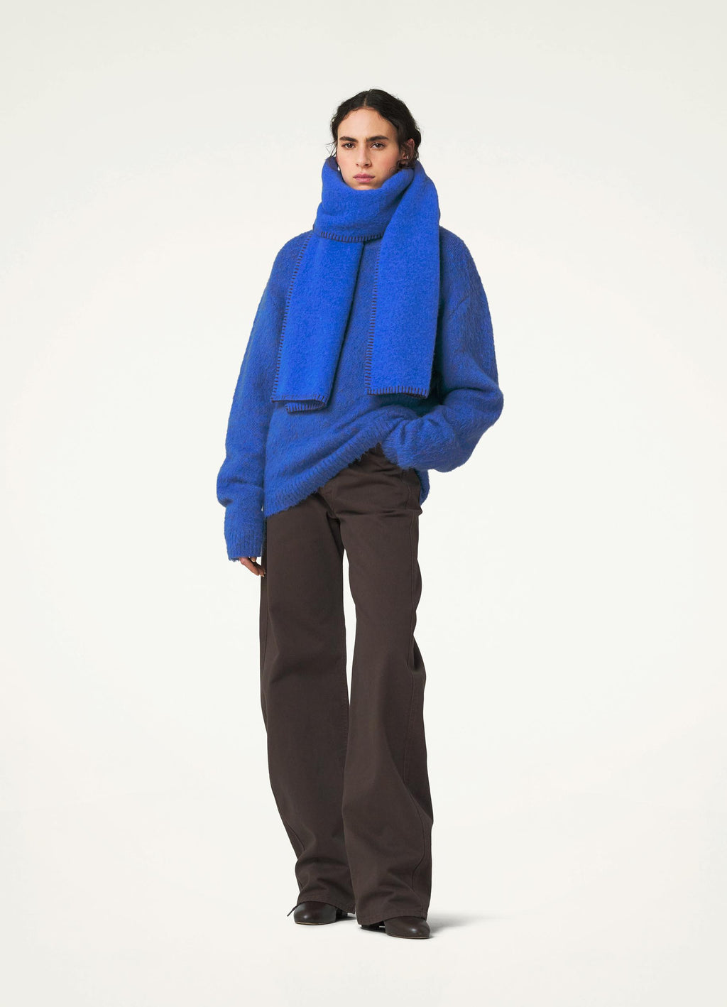 ブラッシュド セーター