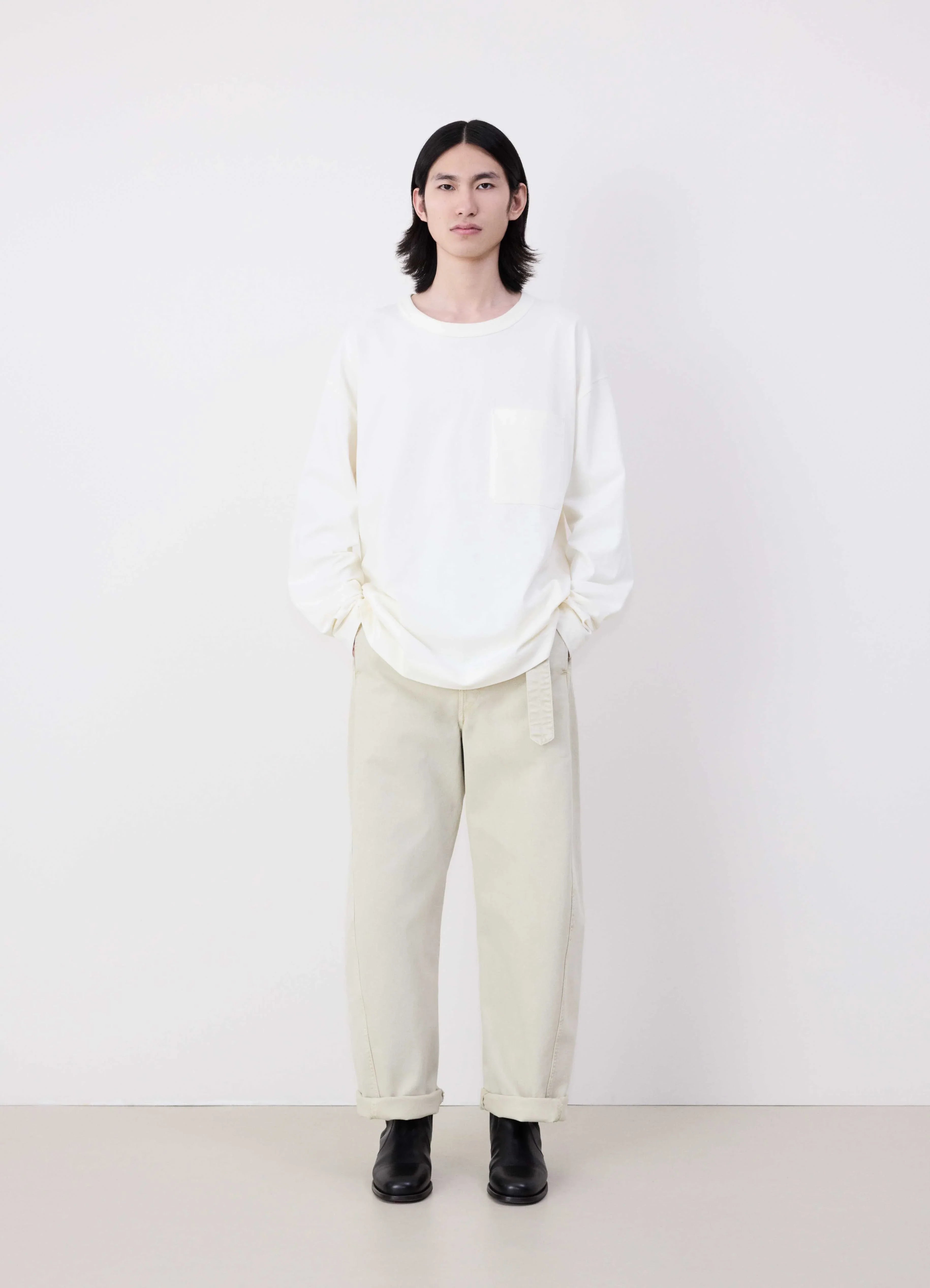 Jianye long shirts スリット Jianye long shirts スリット