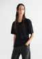 RIB T-SHIRT IN JERSEY