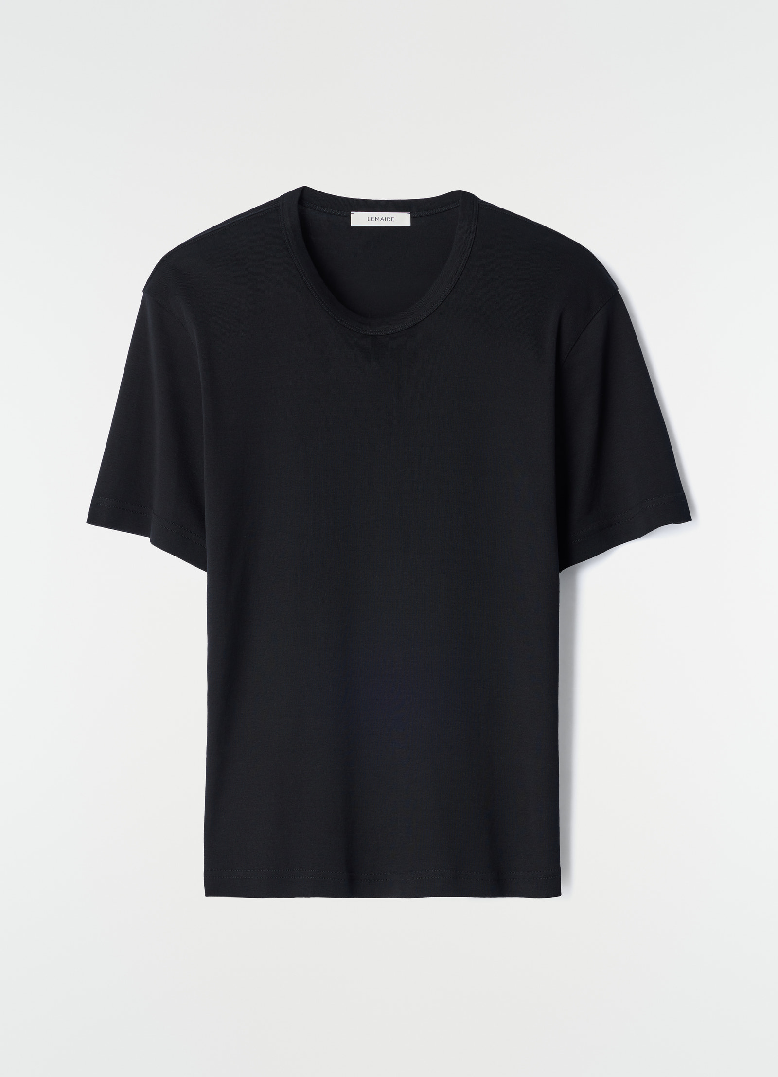 Rib t-shirt in jersey