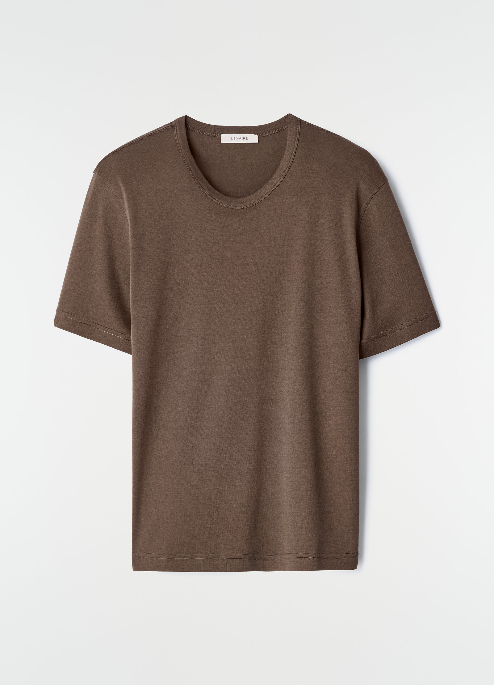Rib t-shirt in jersey