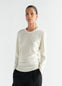RIB LONG SLEEVE TOP IN JERSEY