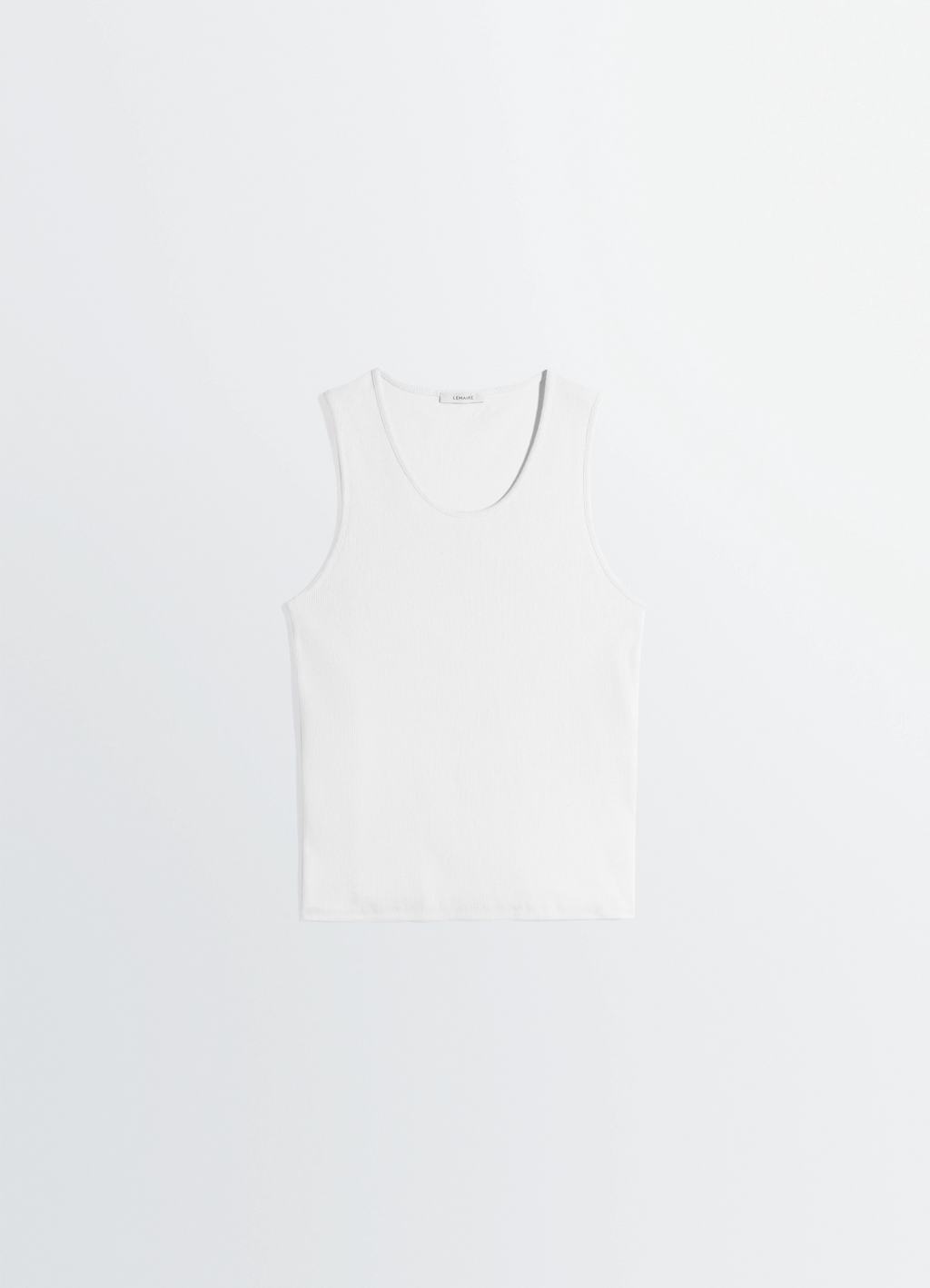 リブ タンクトップ