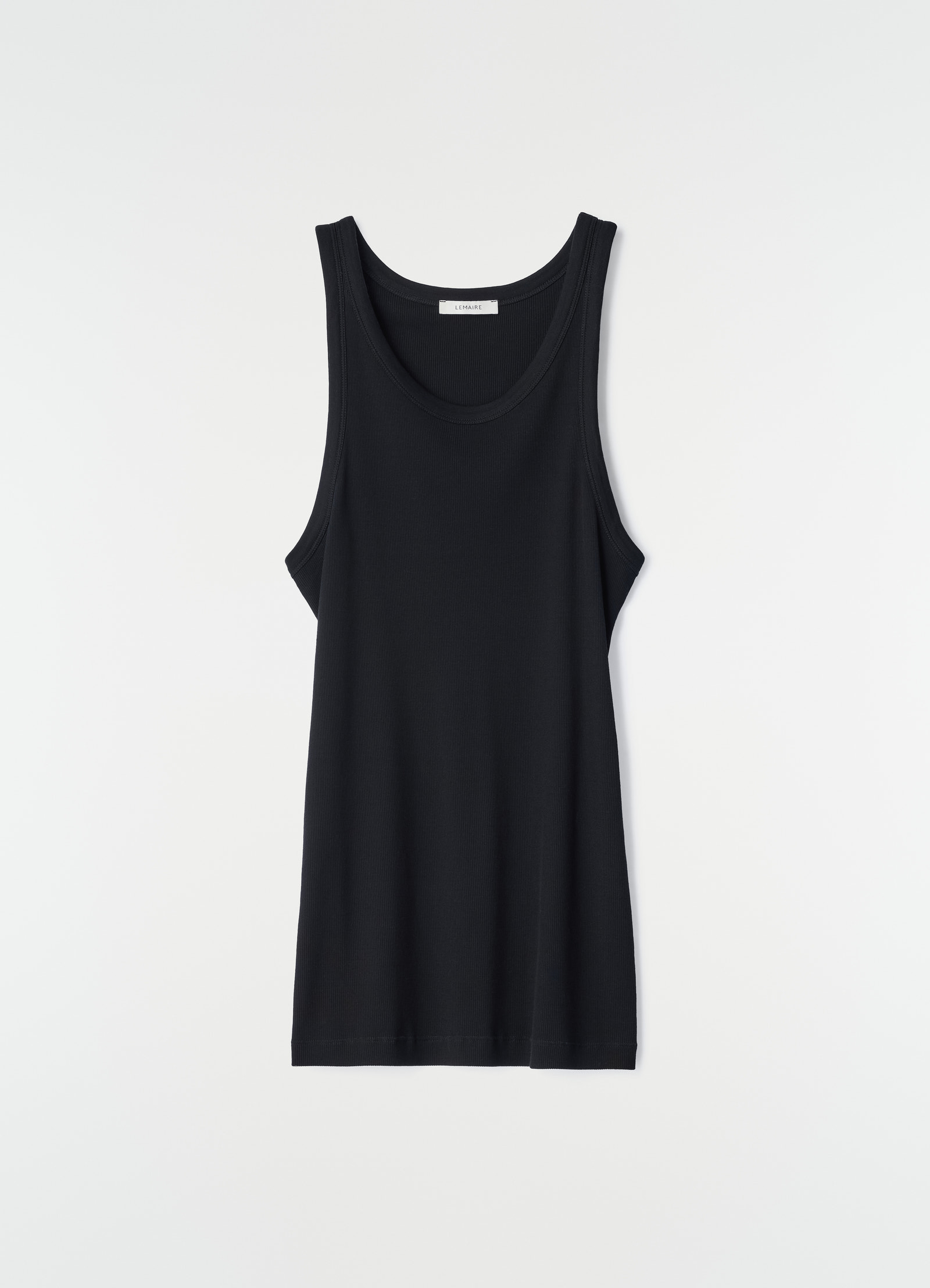Tank top in ribbed jersey