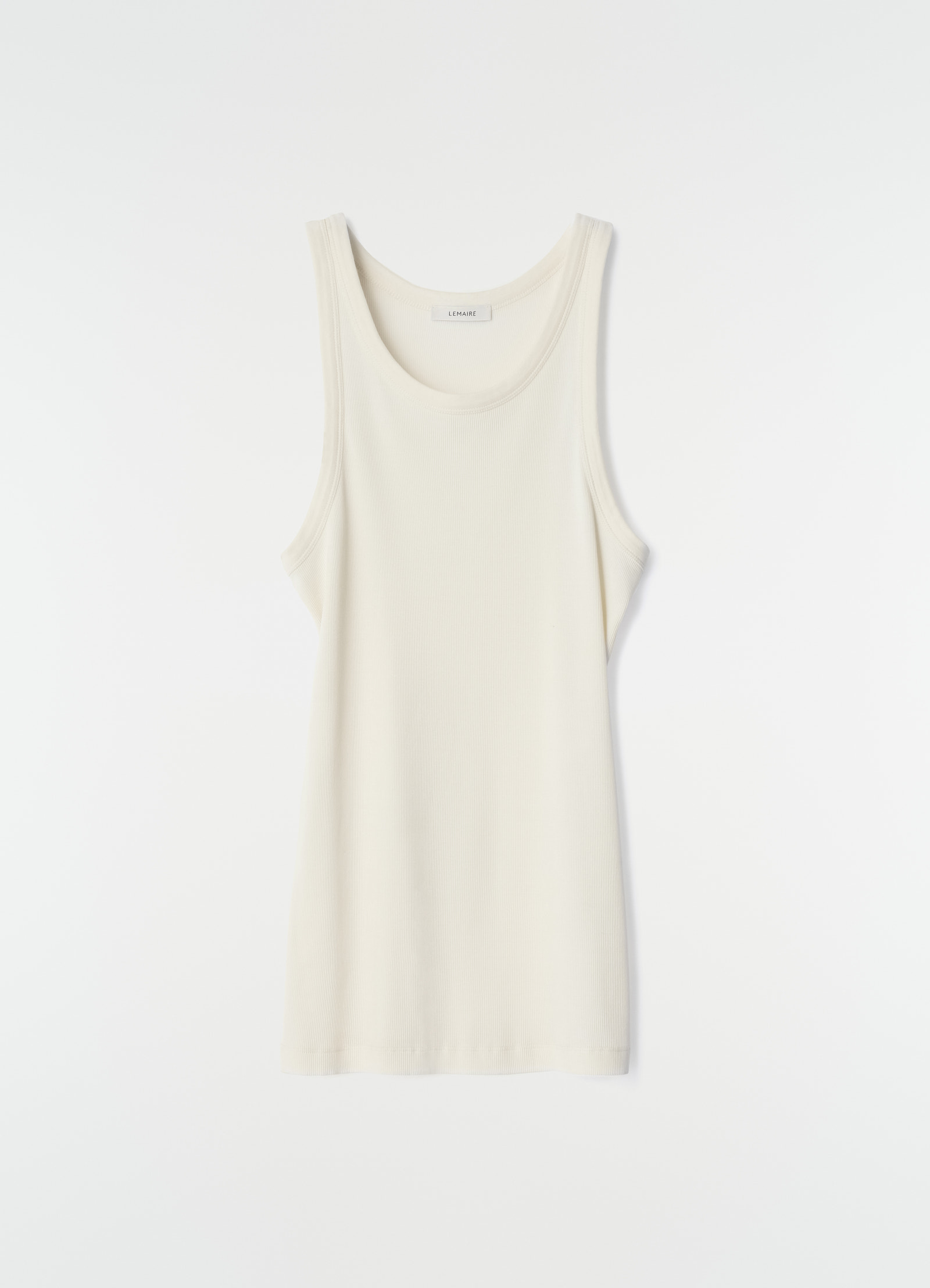 Tank top in ribbed jersey
