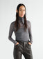 BALLERINA SCARF TOP IN MESH JERSEY