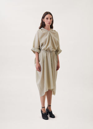 플리츠 셔츠 드레스